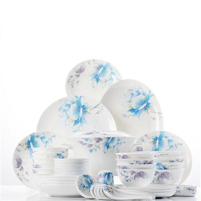 华为有没有免流量的服务器48头聆听花开骨瓷礼品餐具套装